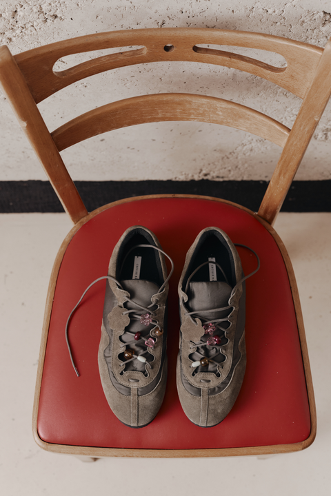 Olive Suede Blaise Sneakers