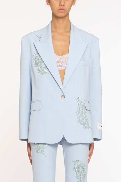 Blue Oversized Blazer