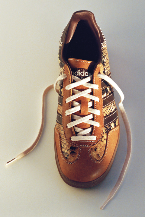 adidas x Wales Bonner Snake Print Gazelle Sneakers
