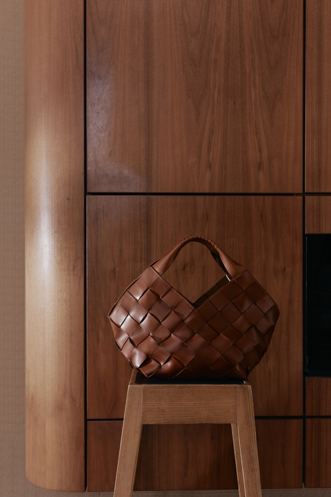Brown Botteghe Leather Tote