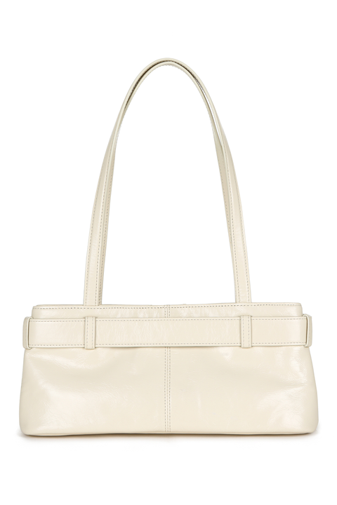 Beige Brocle Shoulder Bag