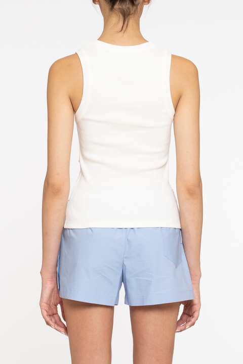 White Classic Tank Top