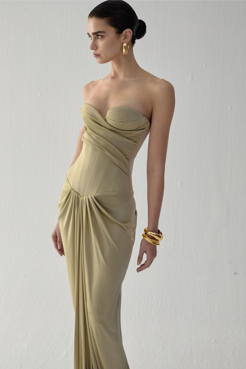 Green Untitled Gown