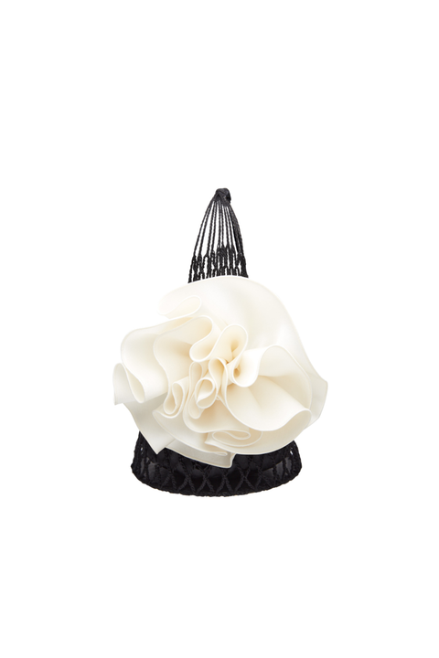 Black and Cream Small Devana Bag