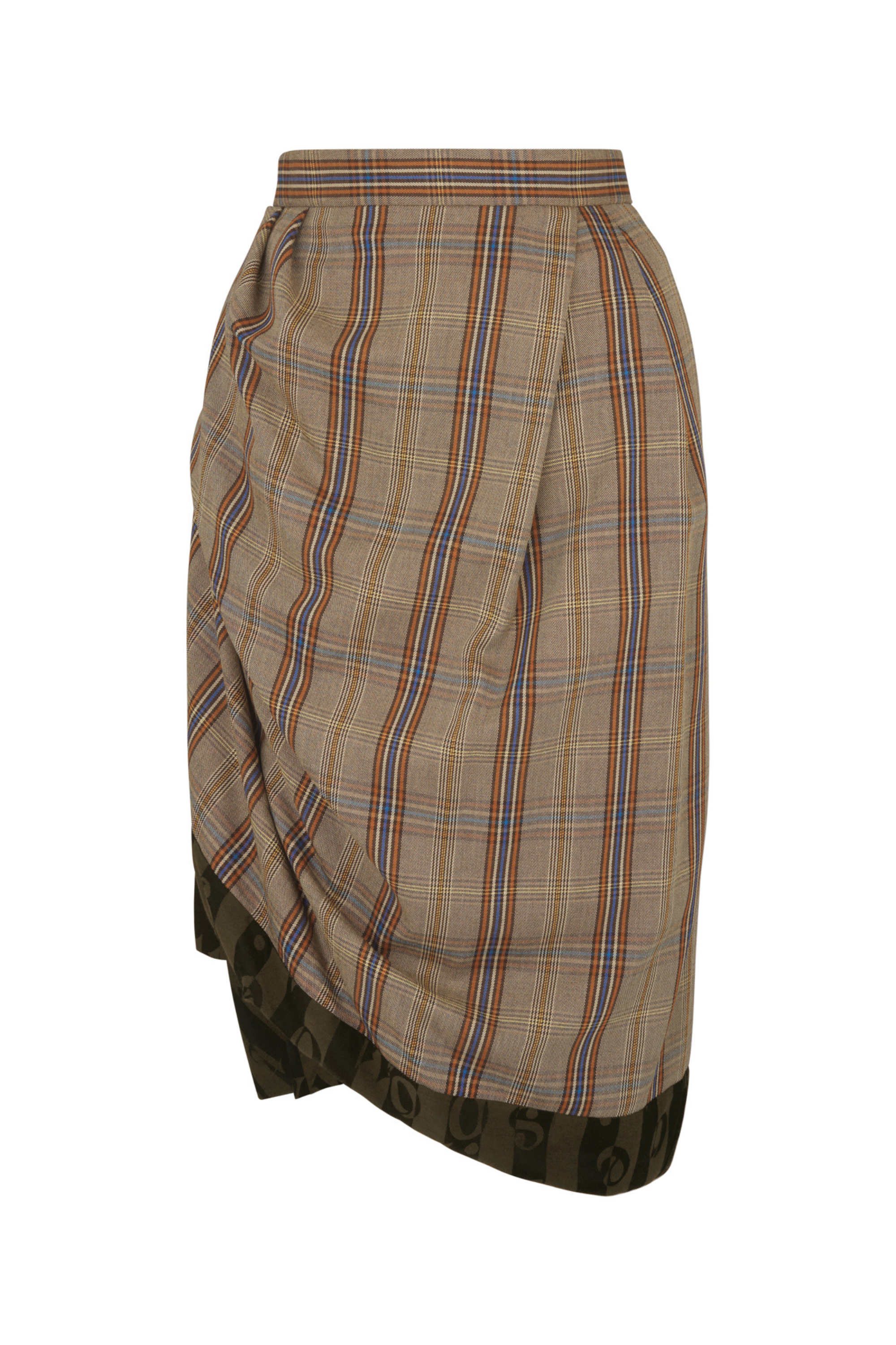 Vivienne Westwood Brown Zoey Midi Skirt