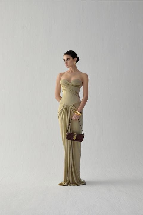 Green Untitled Gown