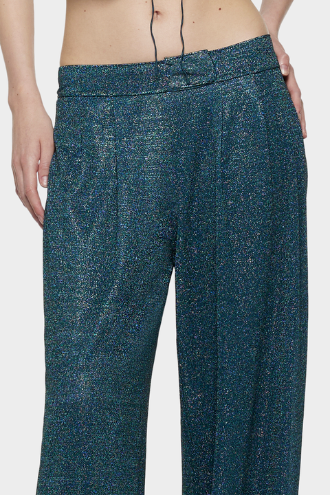 Blue Lumiere Tailored Long Pants