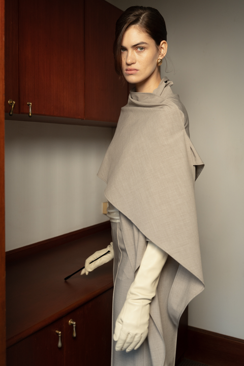 Grey Roth Scarf T-Shirt