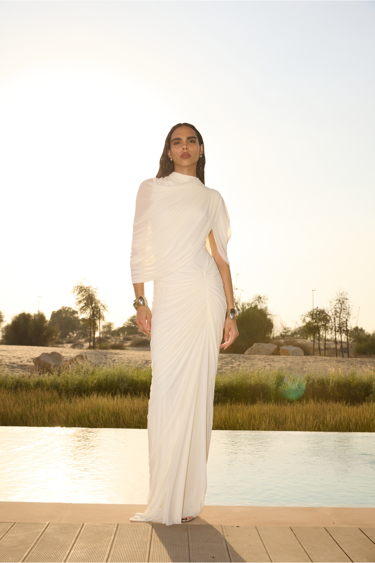 luxury white dress The Other by Morilee - 12620 Elevate your special day with the El Deme by Gabriella White Beth