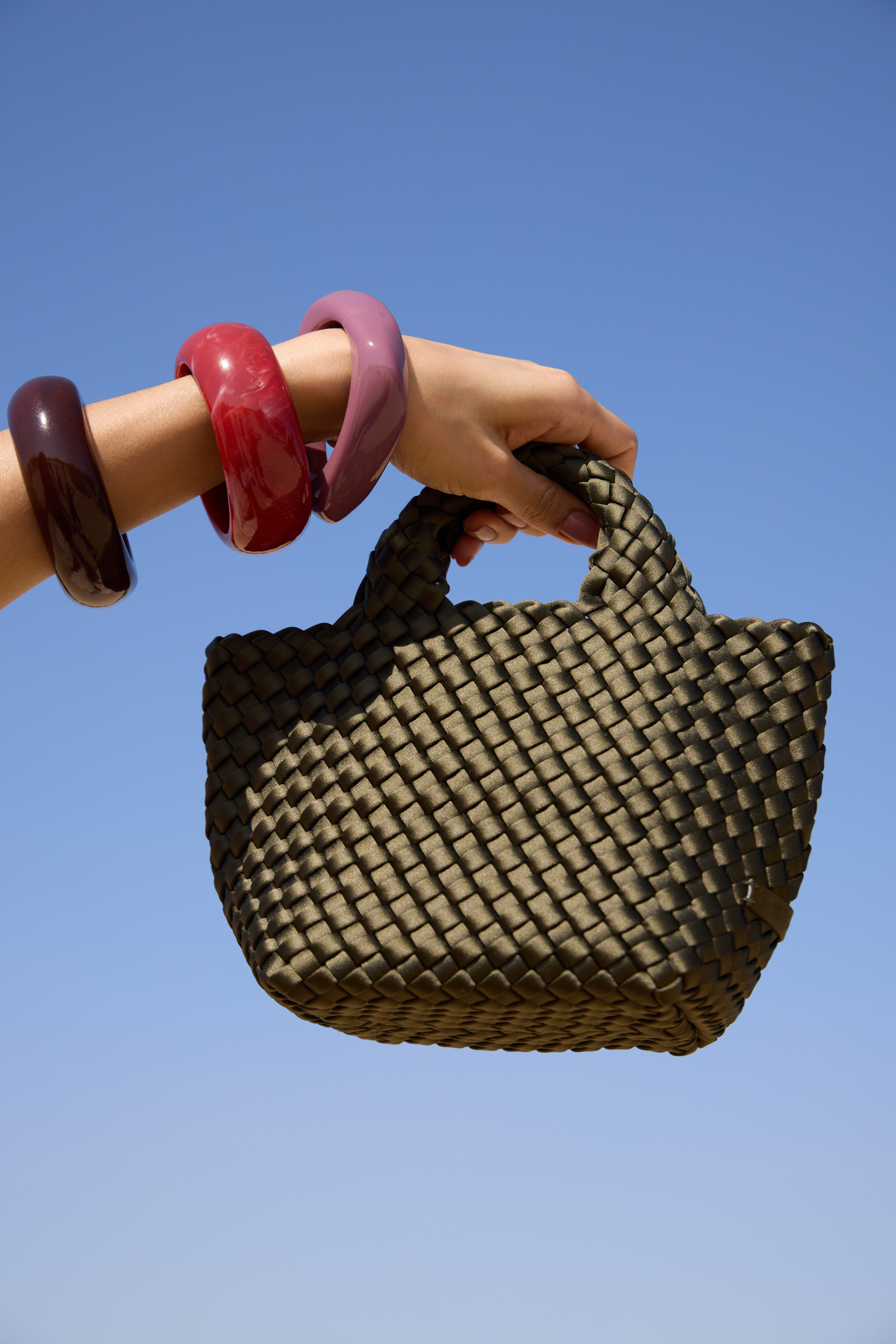 Naghedi Khaki Barths Petit Tote