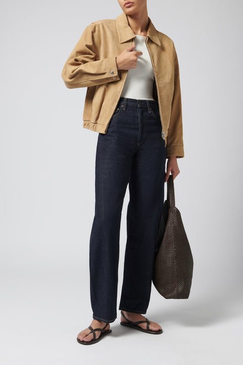 Navy Luna Pieced Jean