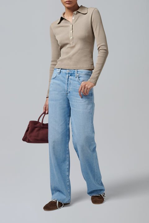 Blue Annina Straight Leg