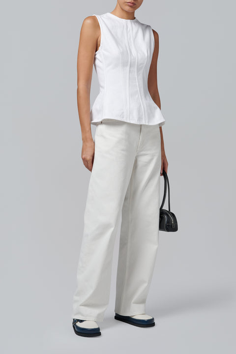 White Arc Jeans