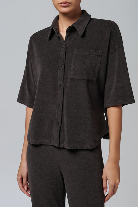 Brown Francis Knit Shirt