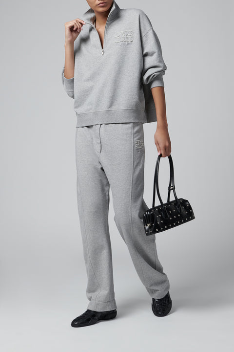 Grey Isoli Half Zip Jumper