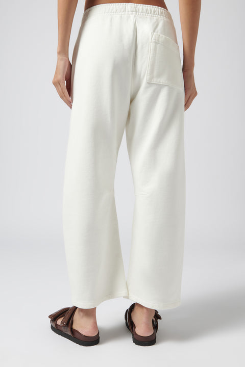 White Miro Sweatpant