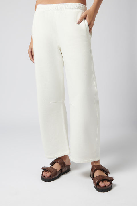 White Miro Sweatpant