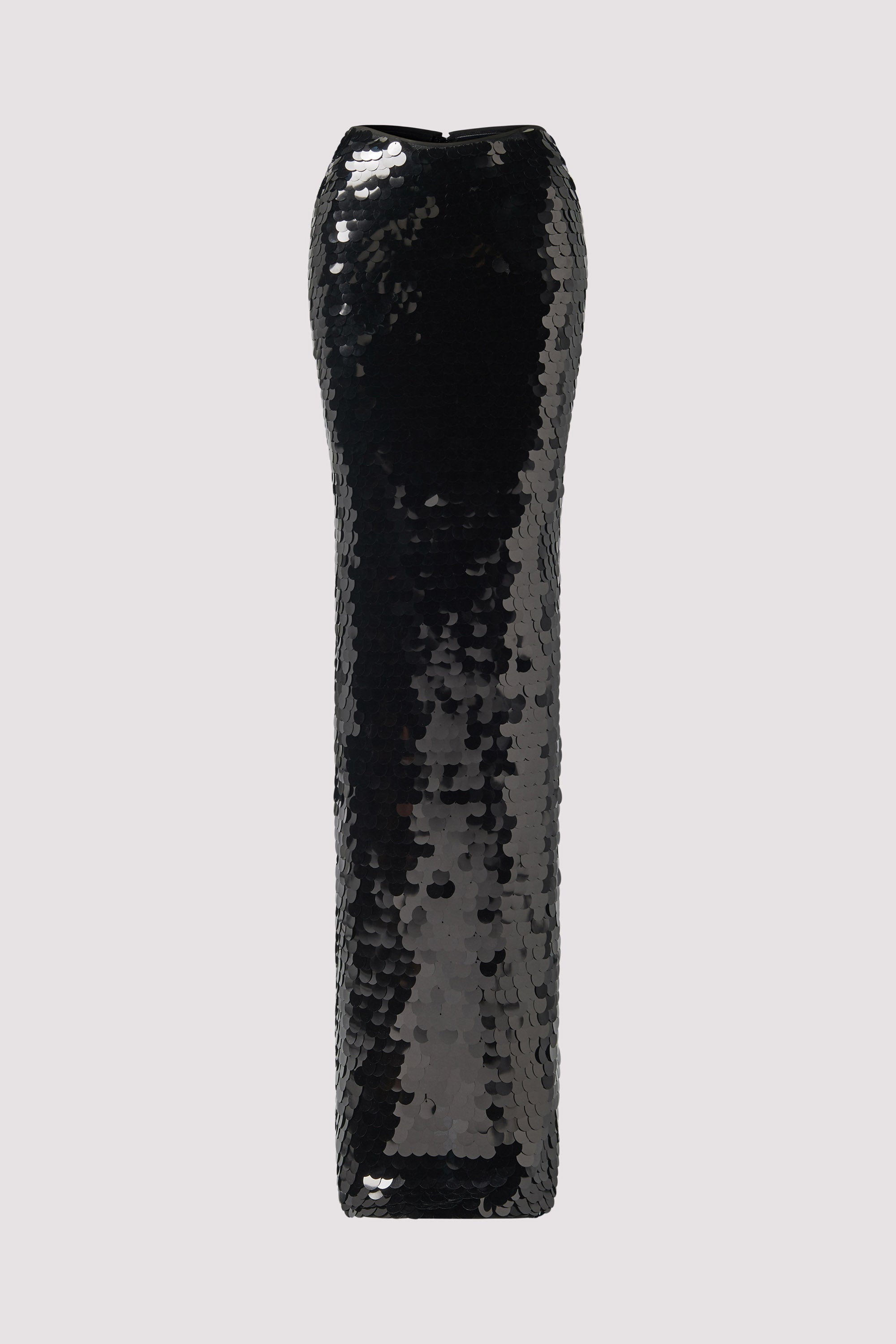 Paris Georgia Black Mermaid Sequin Skirt Black / S