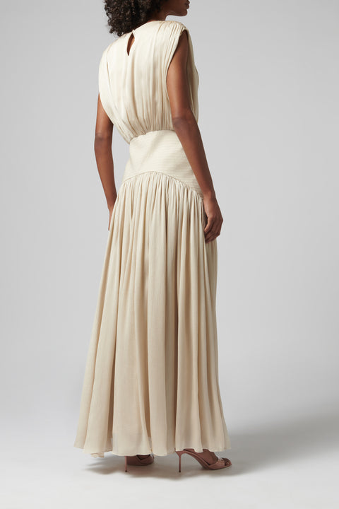 Beige Suri Maxi Dress