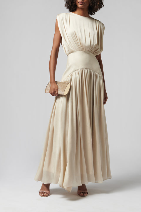 Beige Suri Maxi Dress