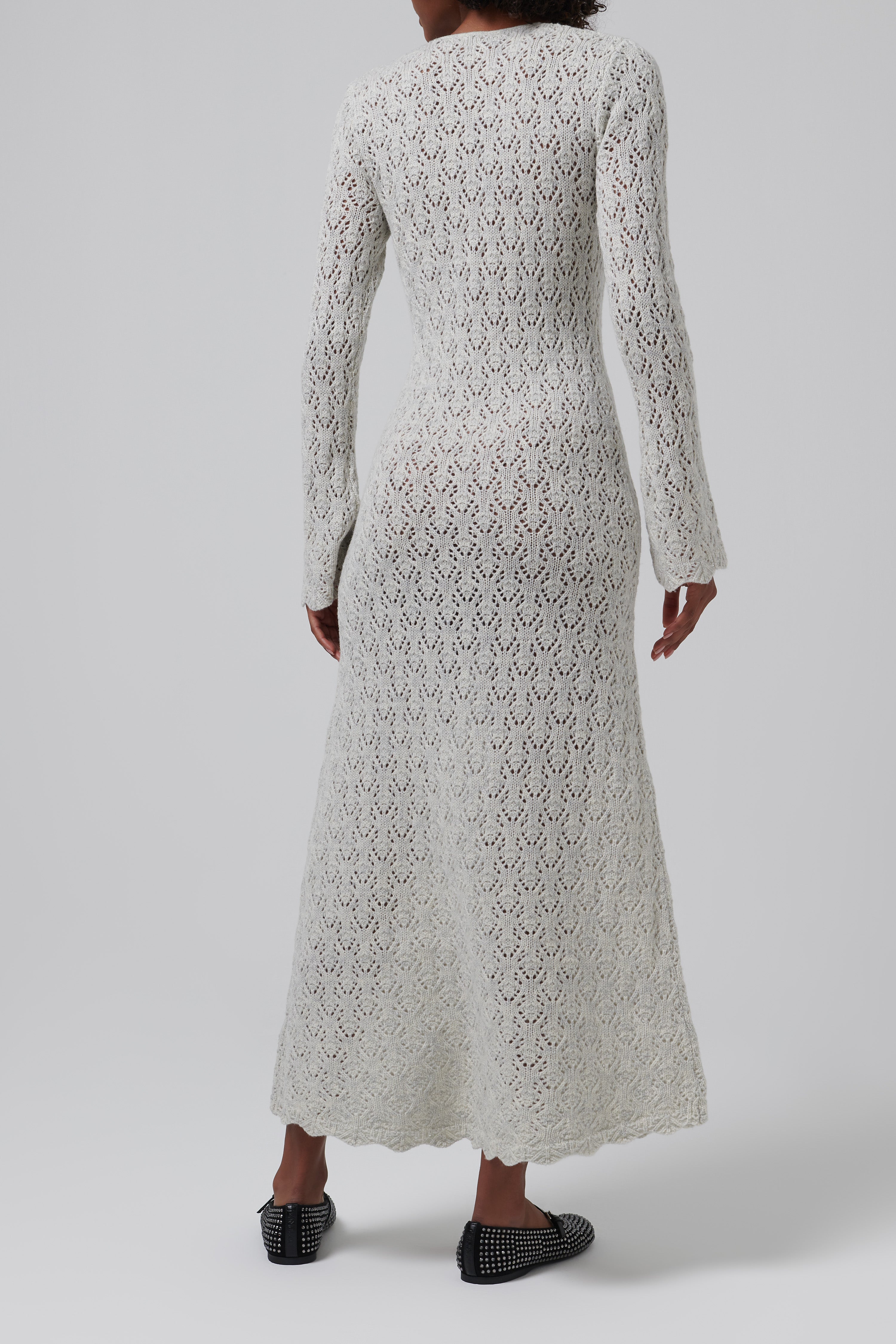 white christmas dresses The Garment Beige Canada Crochet Dress