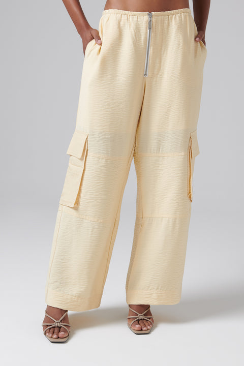 Yellow Archie Cargo Pants