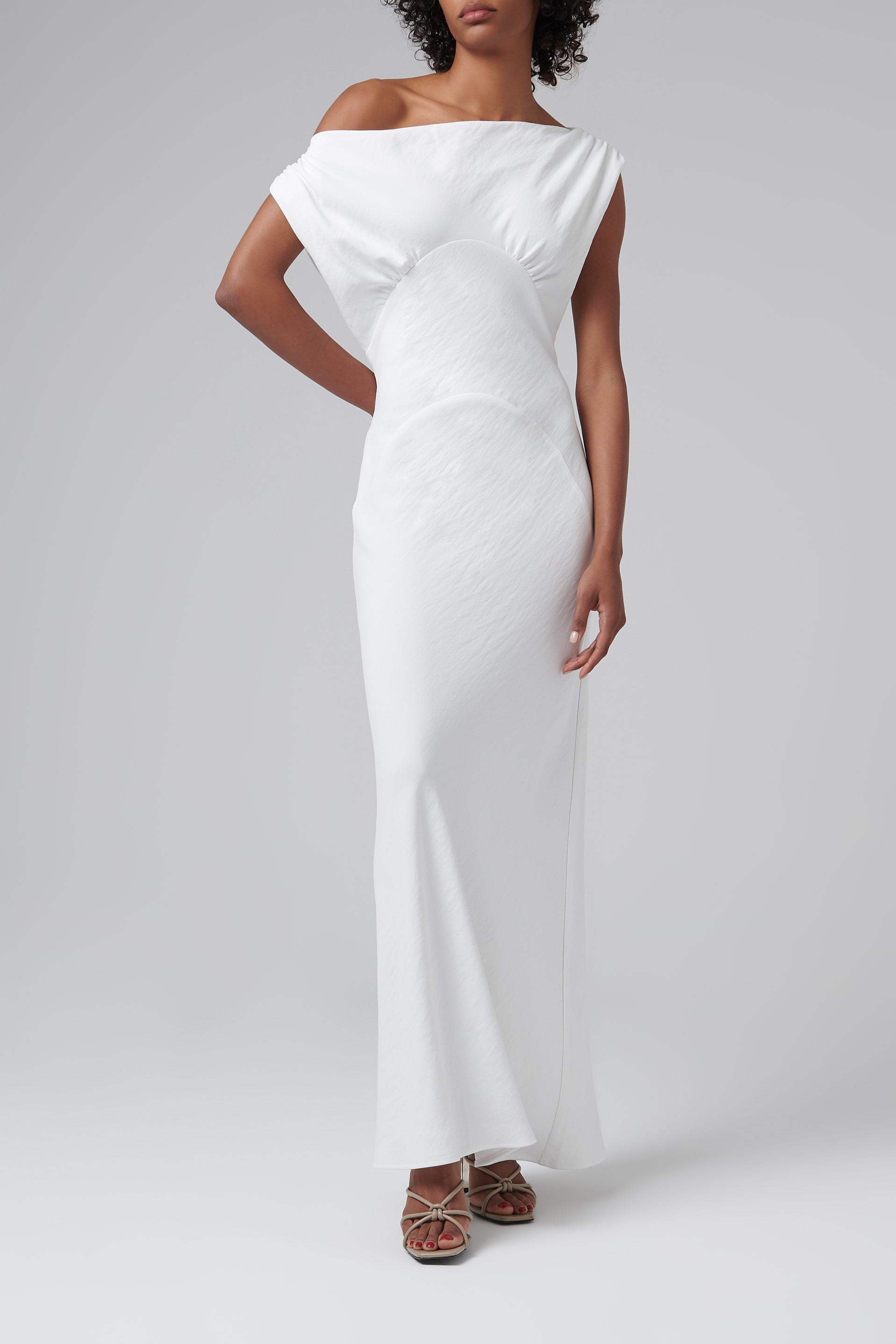 Paris Georgia White Raina Maxi Dress