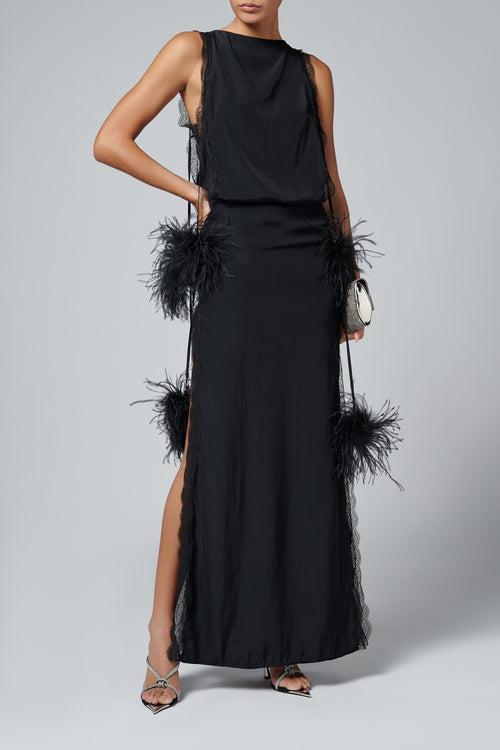 16Arlington Black Gabby Gown Black / UK8