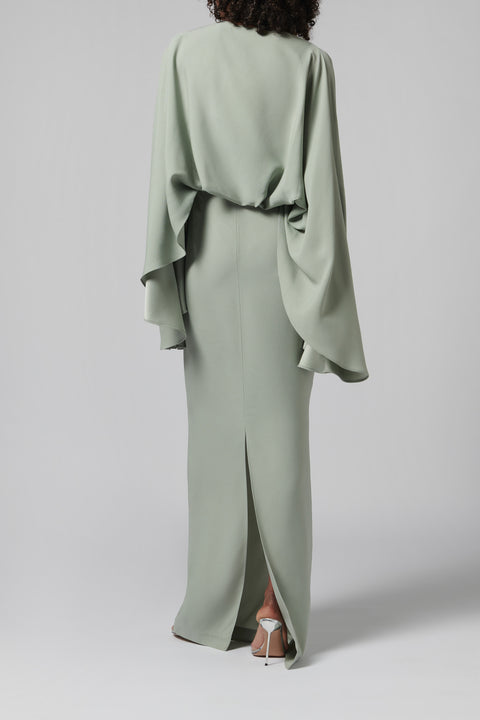 Blue Eolia Maxi Dress