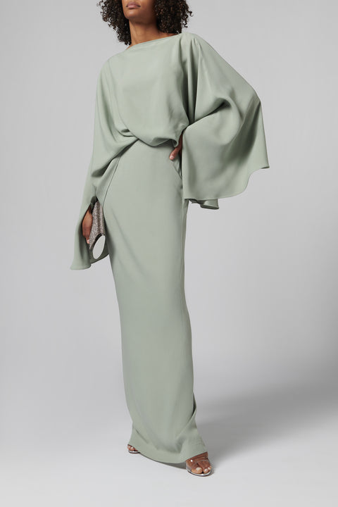 Blue Eolia Maxi Dress