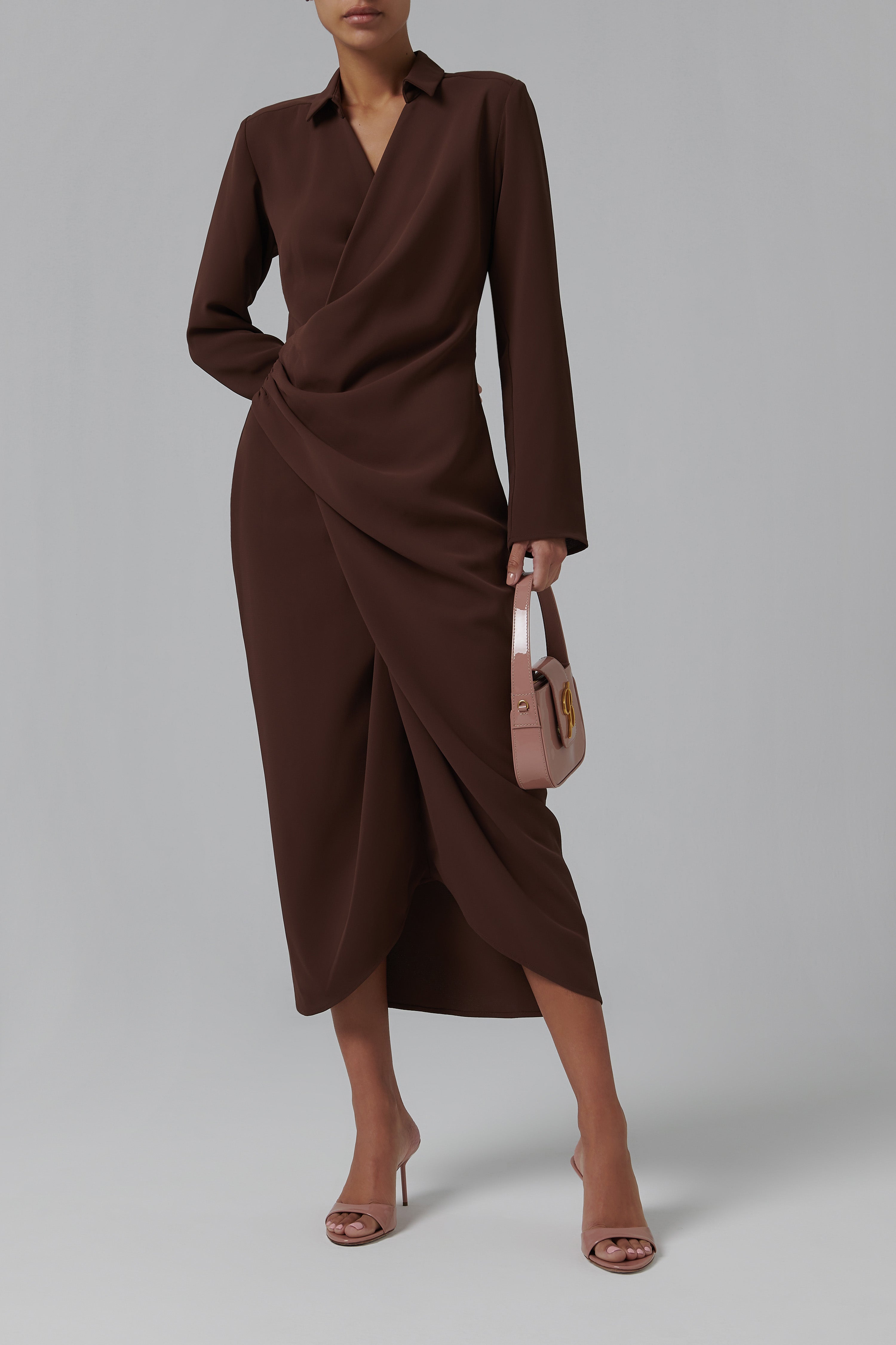 parisian shirt dress Charlotte Belted Shirt Dress