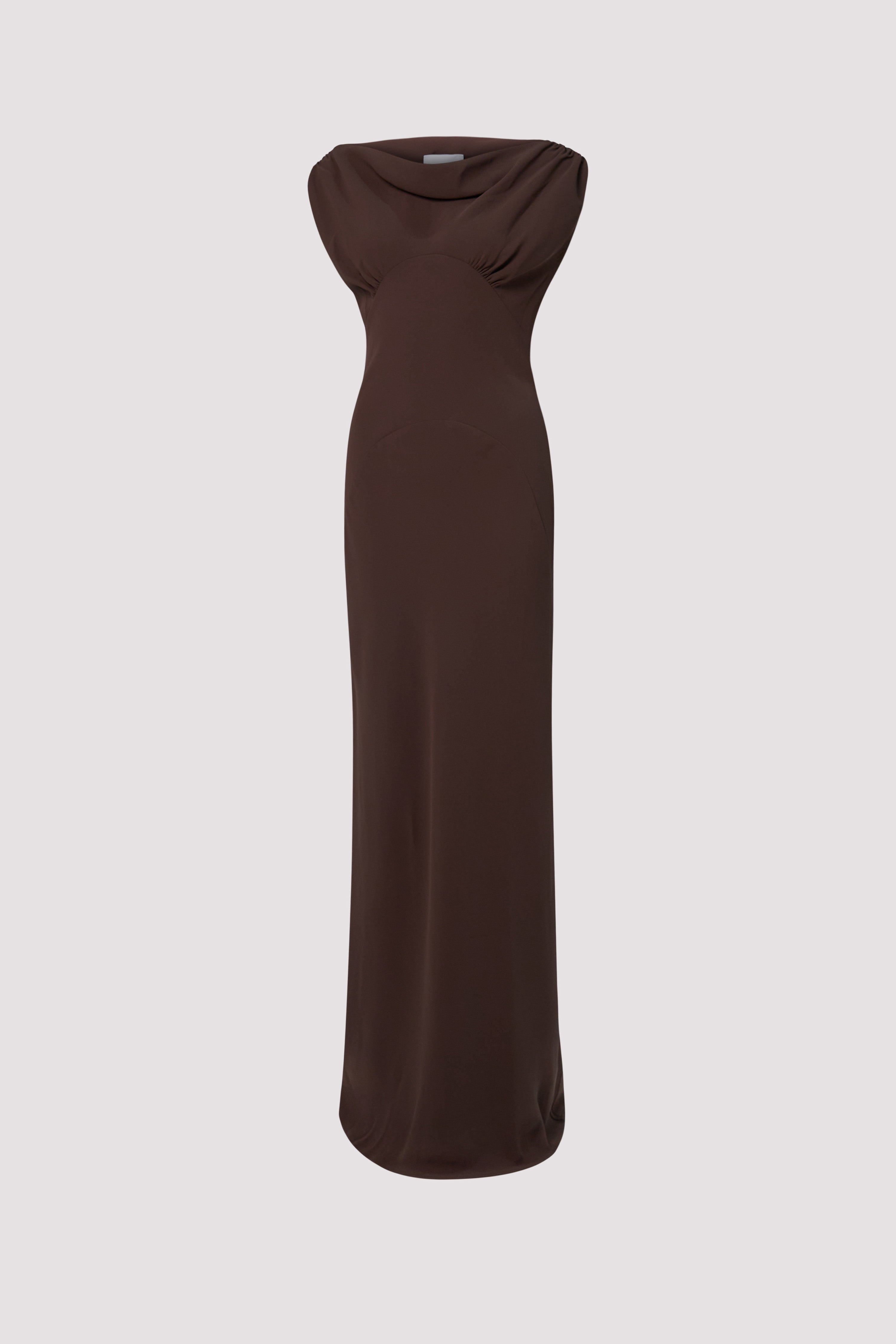 paris georgia brown dress Paris Georgia Raf Dress in Chocolate