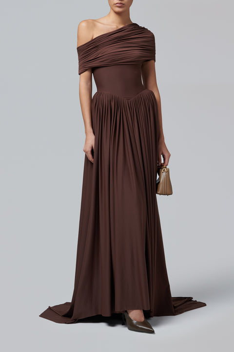 Brown Sabine Gown