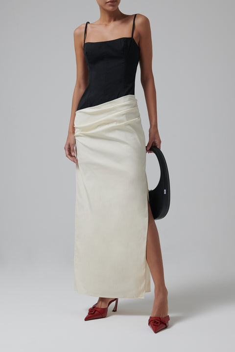 Grey Florent Bodice Gown