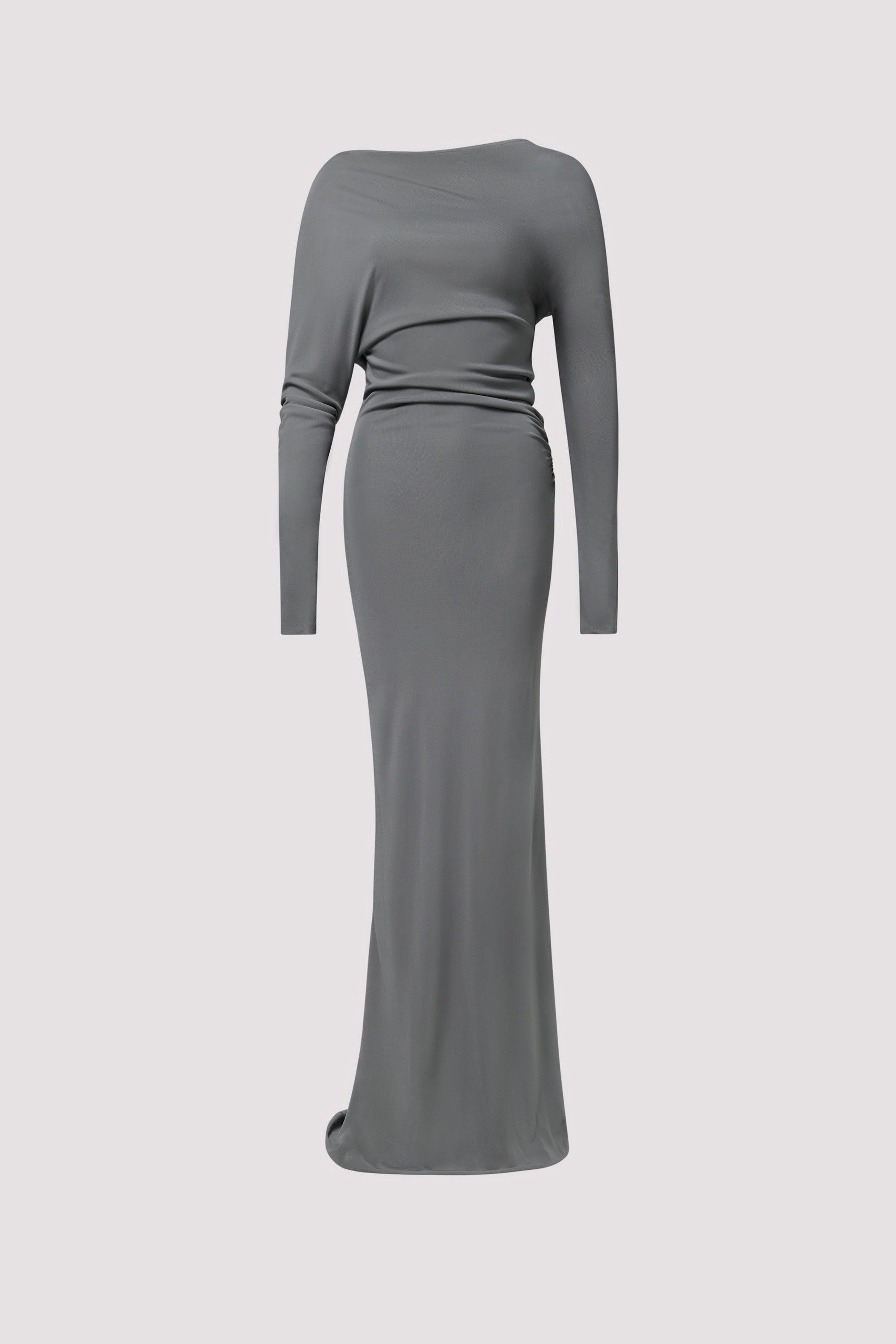 chinese dress ladies Aya Muse Blue Wisper Maxi Dress