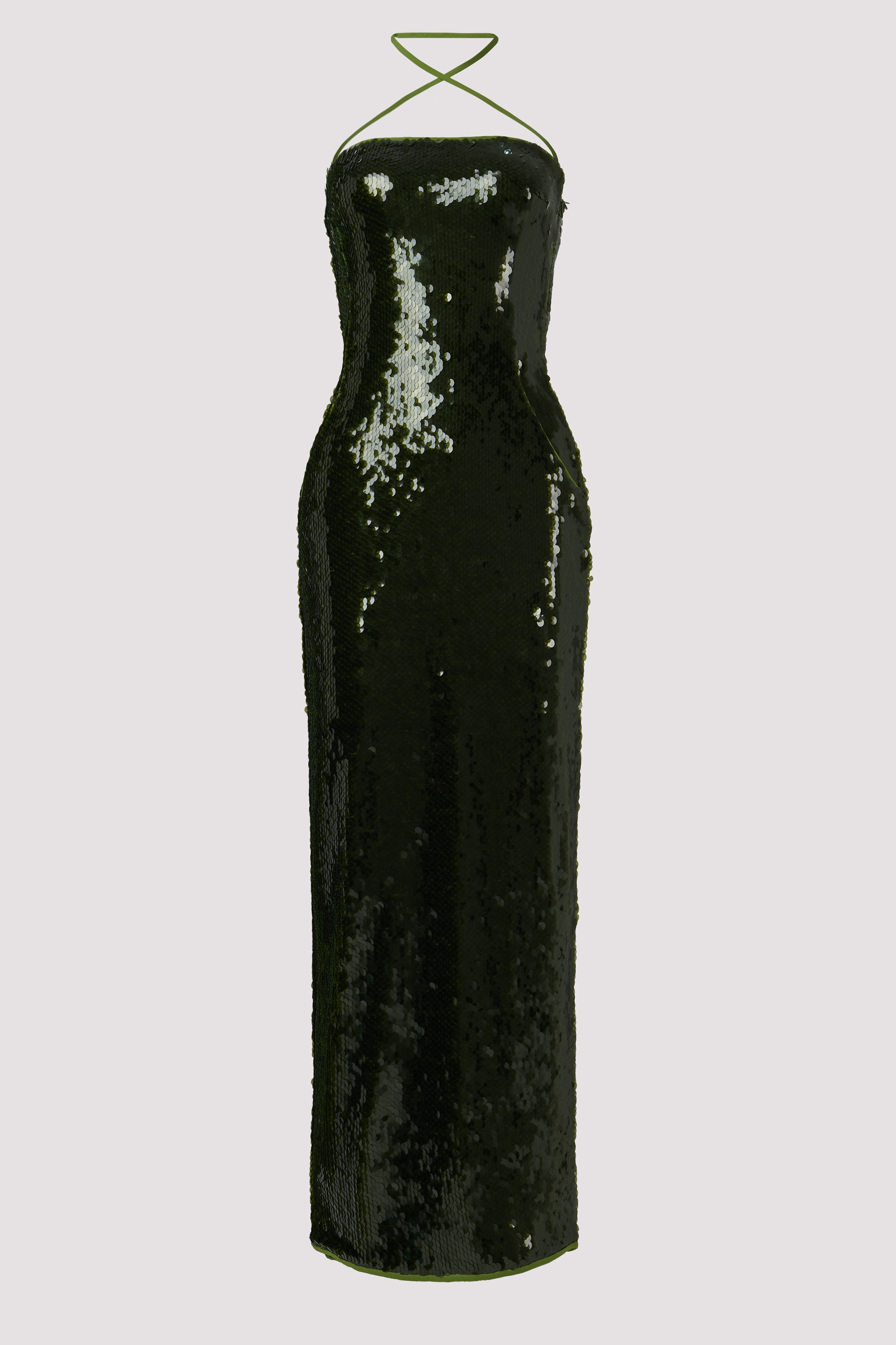 Paris Georgia Green Audrey Sequined Midi Dress Paris Georgia Green Audrey Sequined Midi Dress