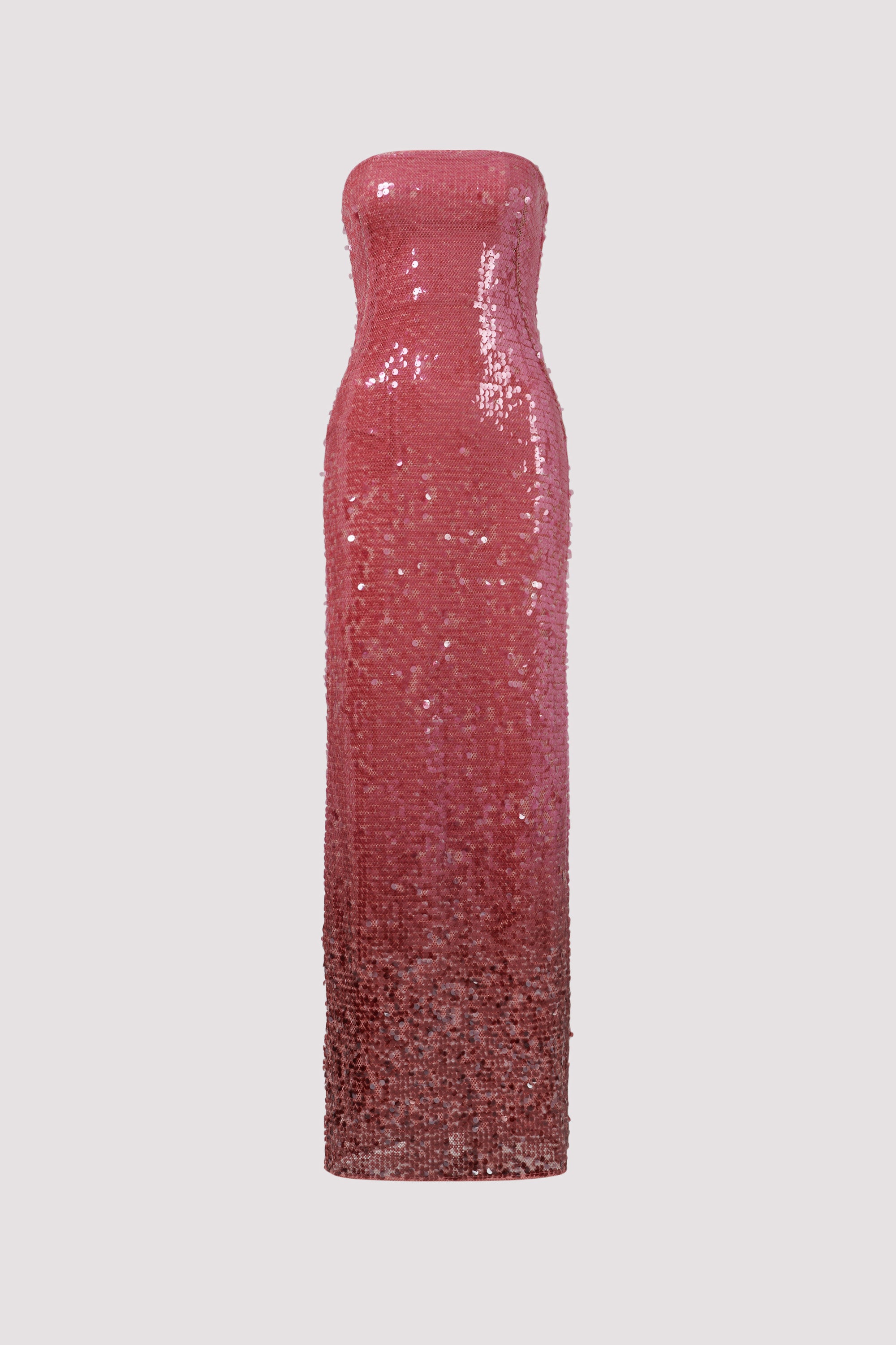 Simkhai Pink Sequin Leilani Gown