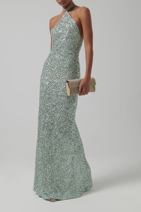 Green Poseidon Gown