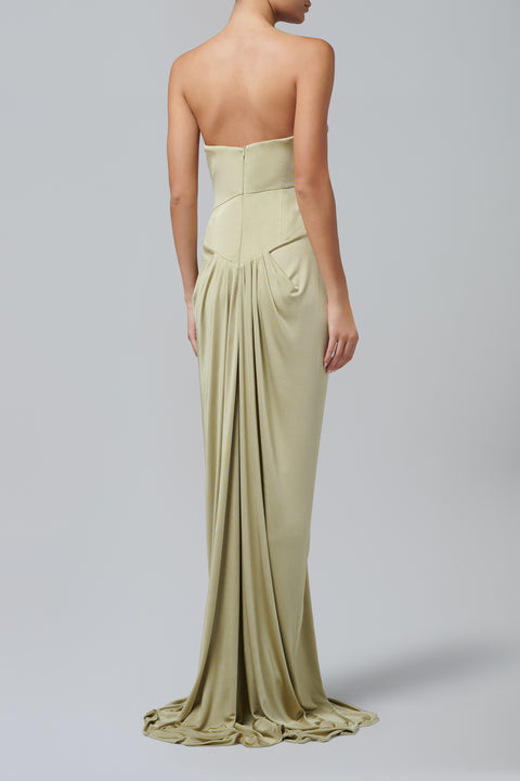 Green Untitled Gown
