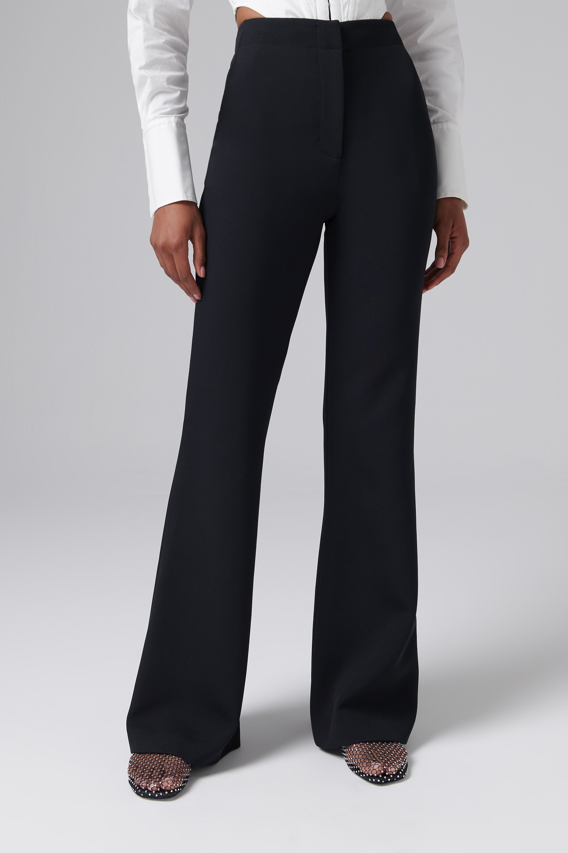 Simkhai Black Kenna Slim-Leg Pants Simkhai Black Kenna Slim-Leg Pants