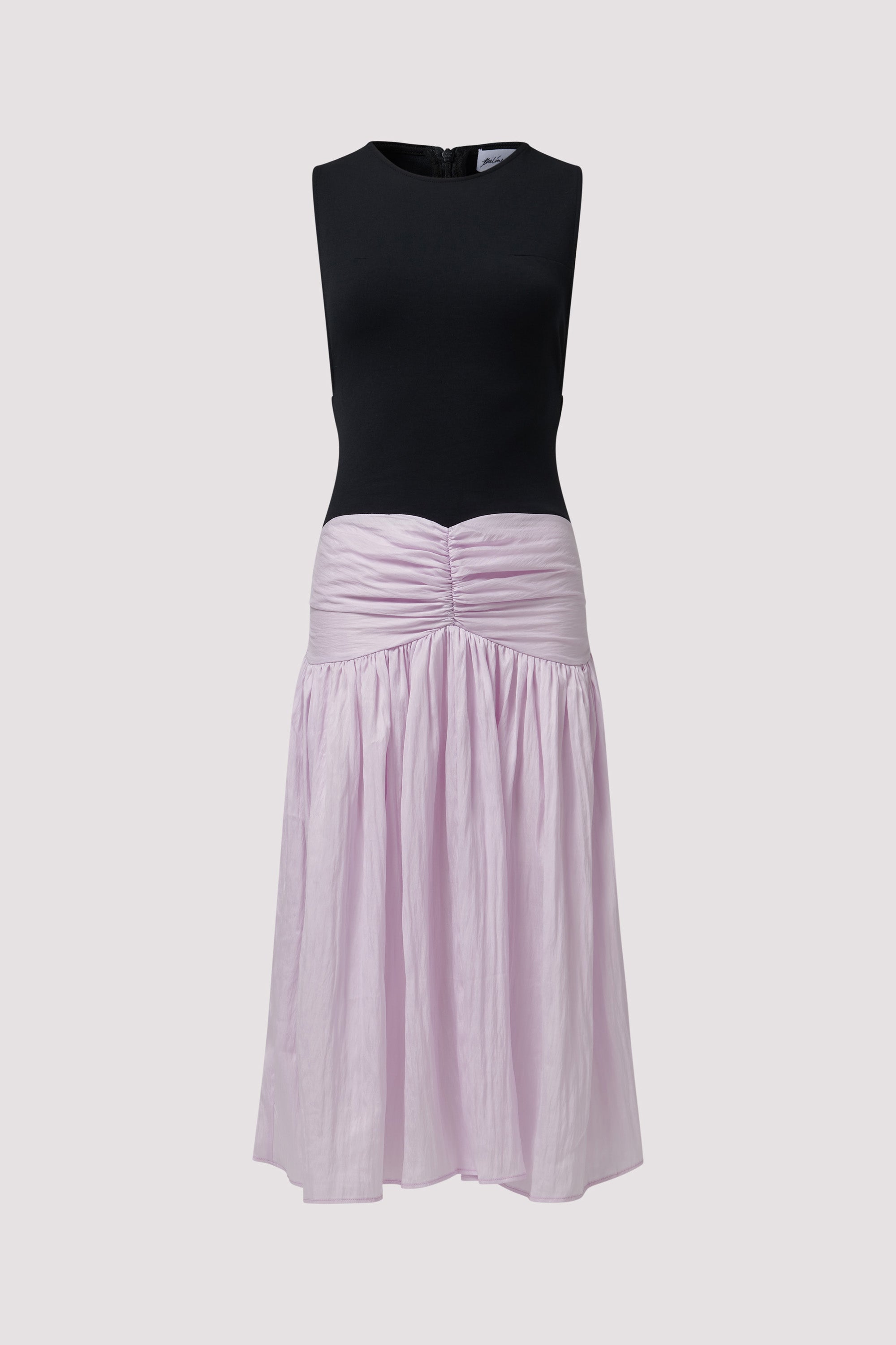 The Line By K Black And Pink Araceli Midi Dress Multicoloured / M