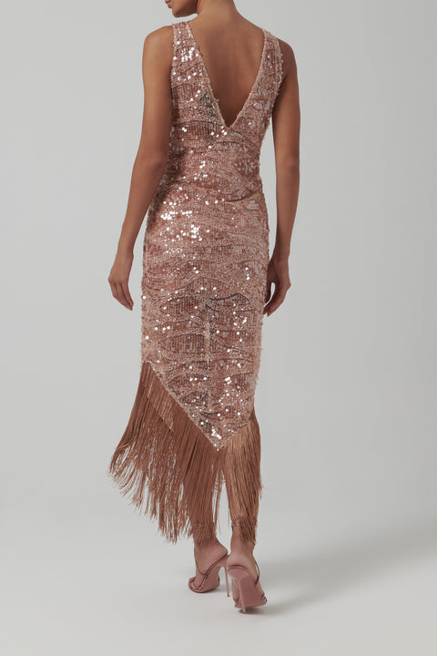 Pink Taormina Disco Gown