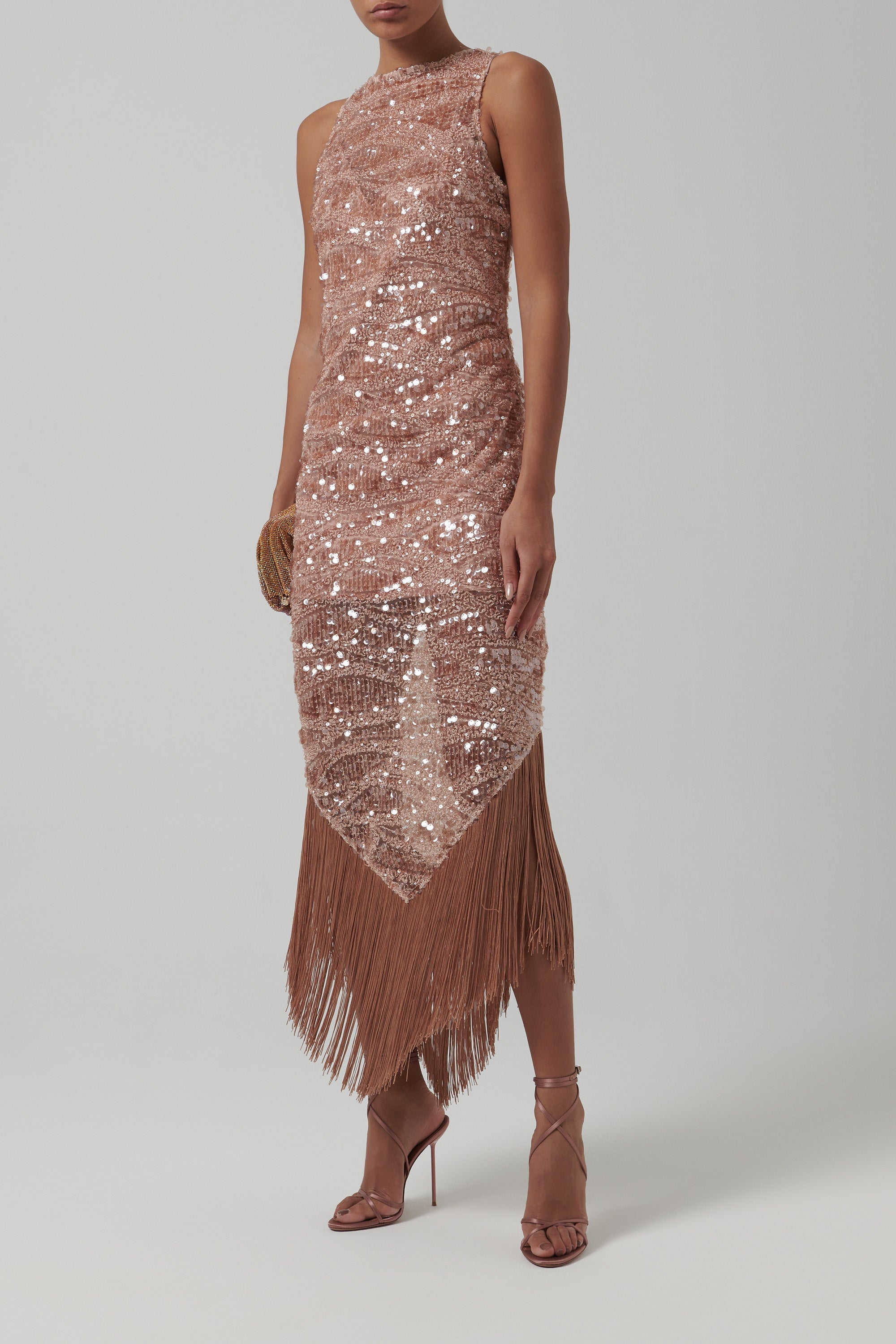 Taller Marmo Pink Taormina Disco Gown