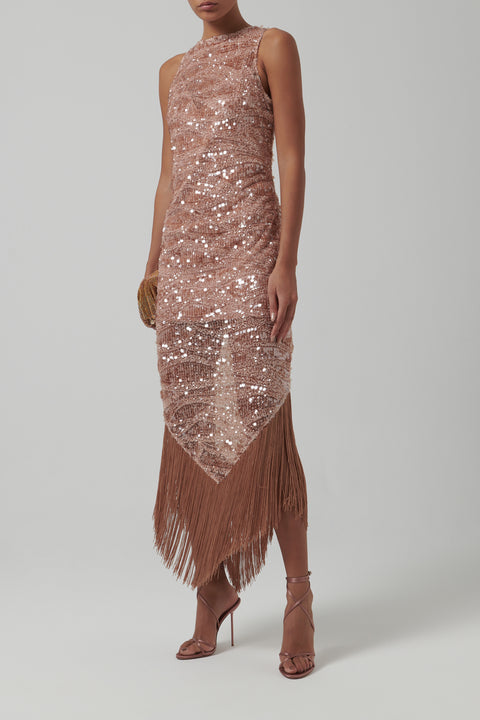 Pink Taormina Disco Gown