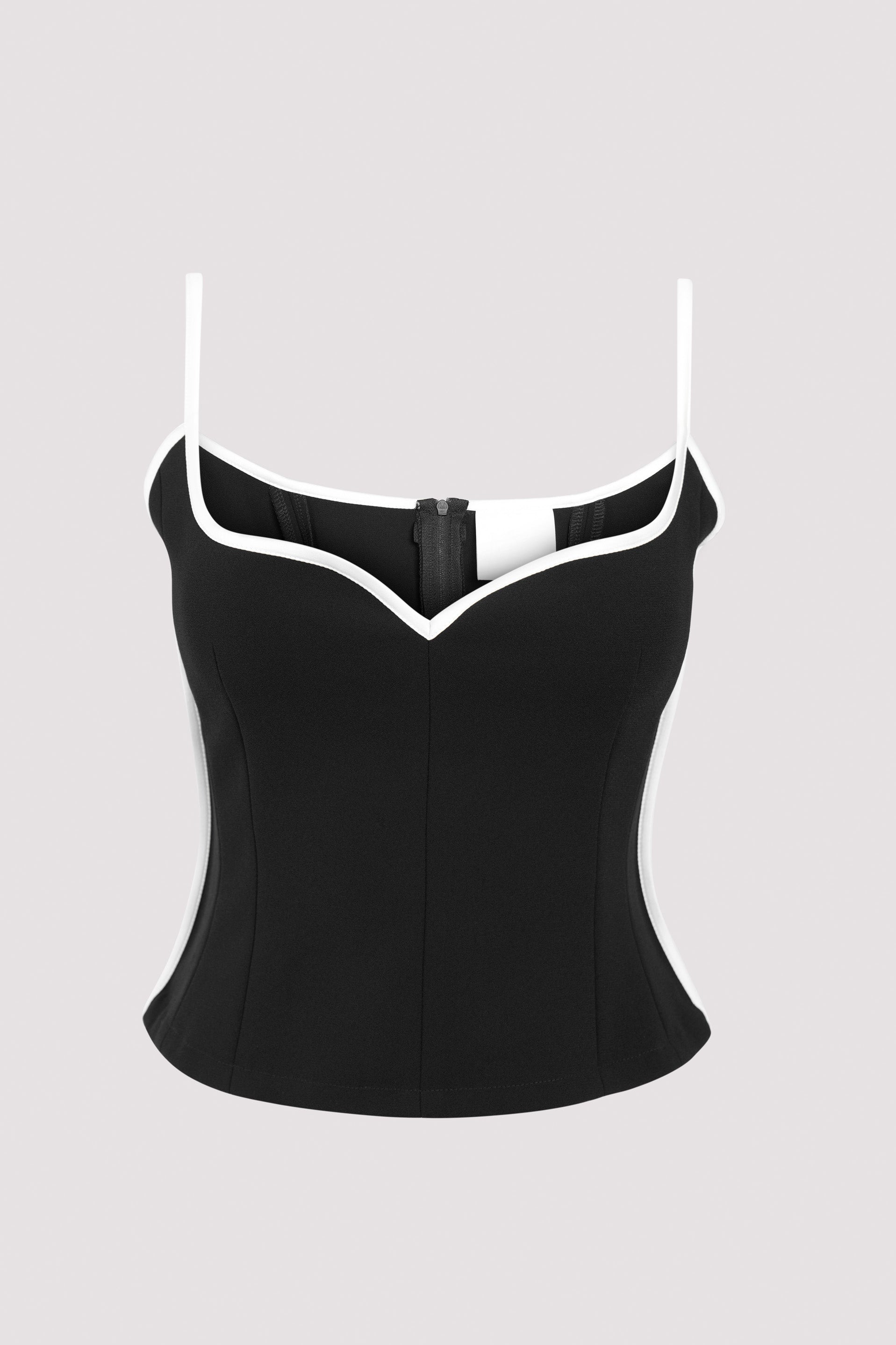 ATHENA Heart-shaped Tank in Black – ESSENTIALS FOR ZULA