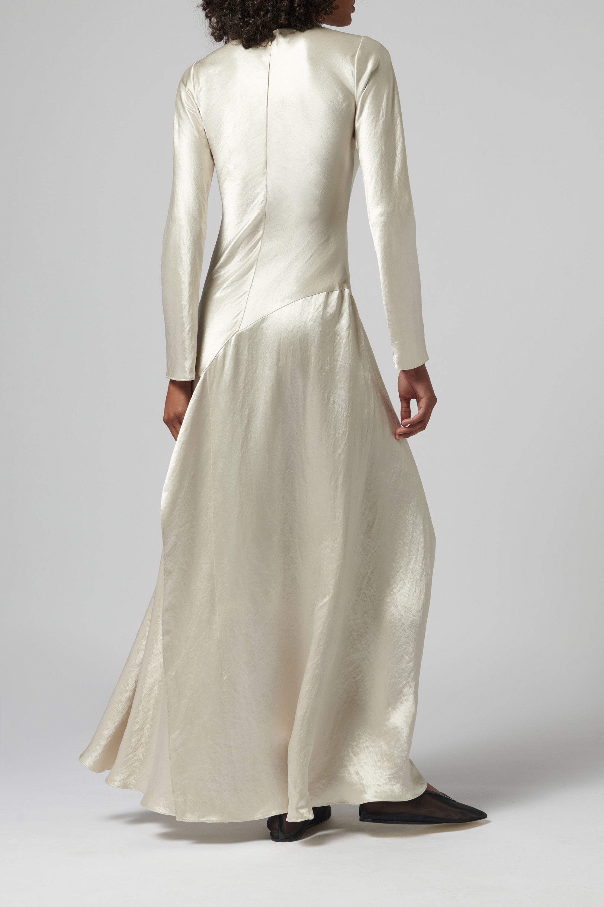 green emerald velvet dress Abadia White Yara Maxi Dress White / US2