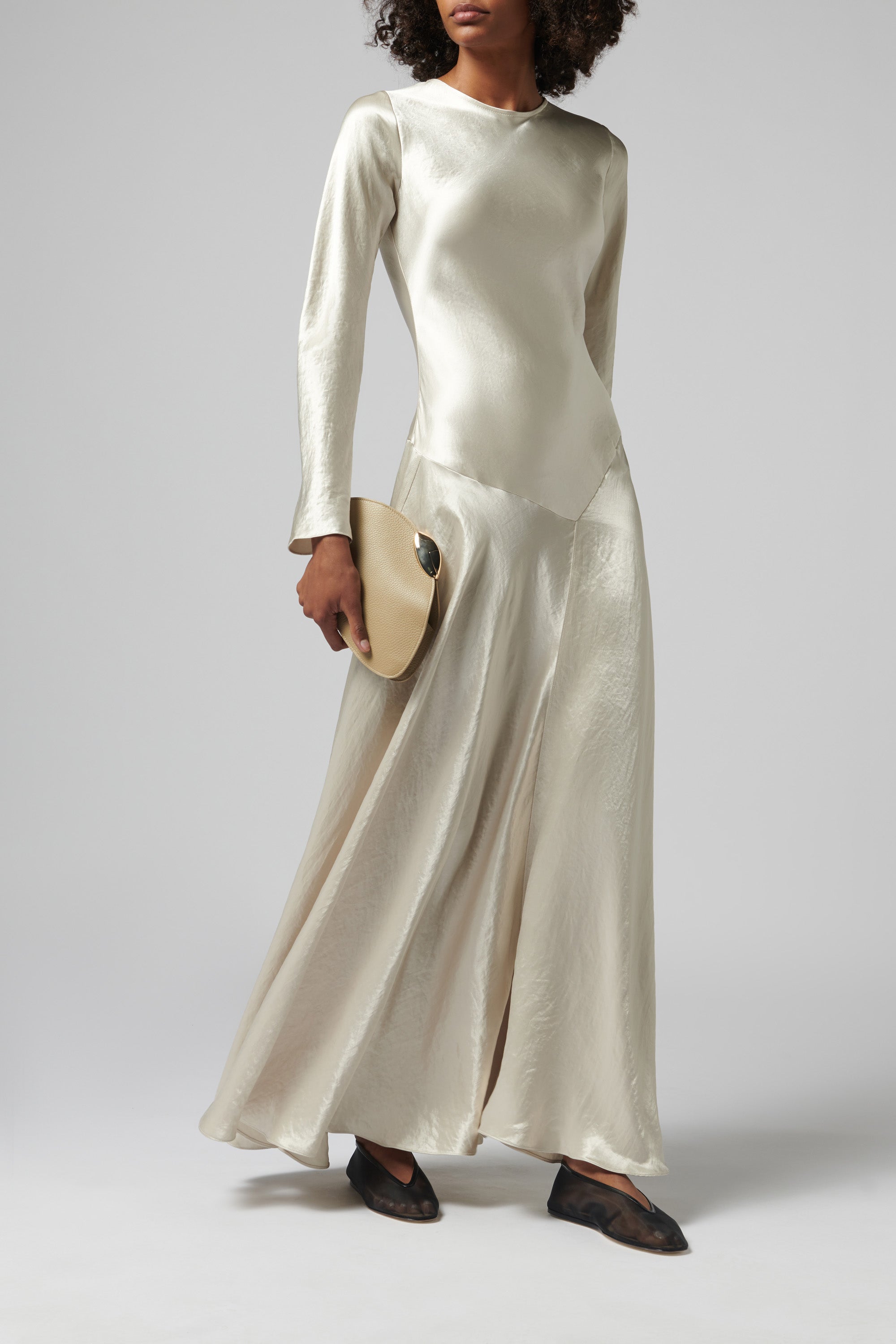green emerald velvet dress Abadia White Yara Maxi Dress White / US2