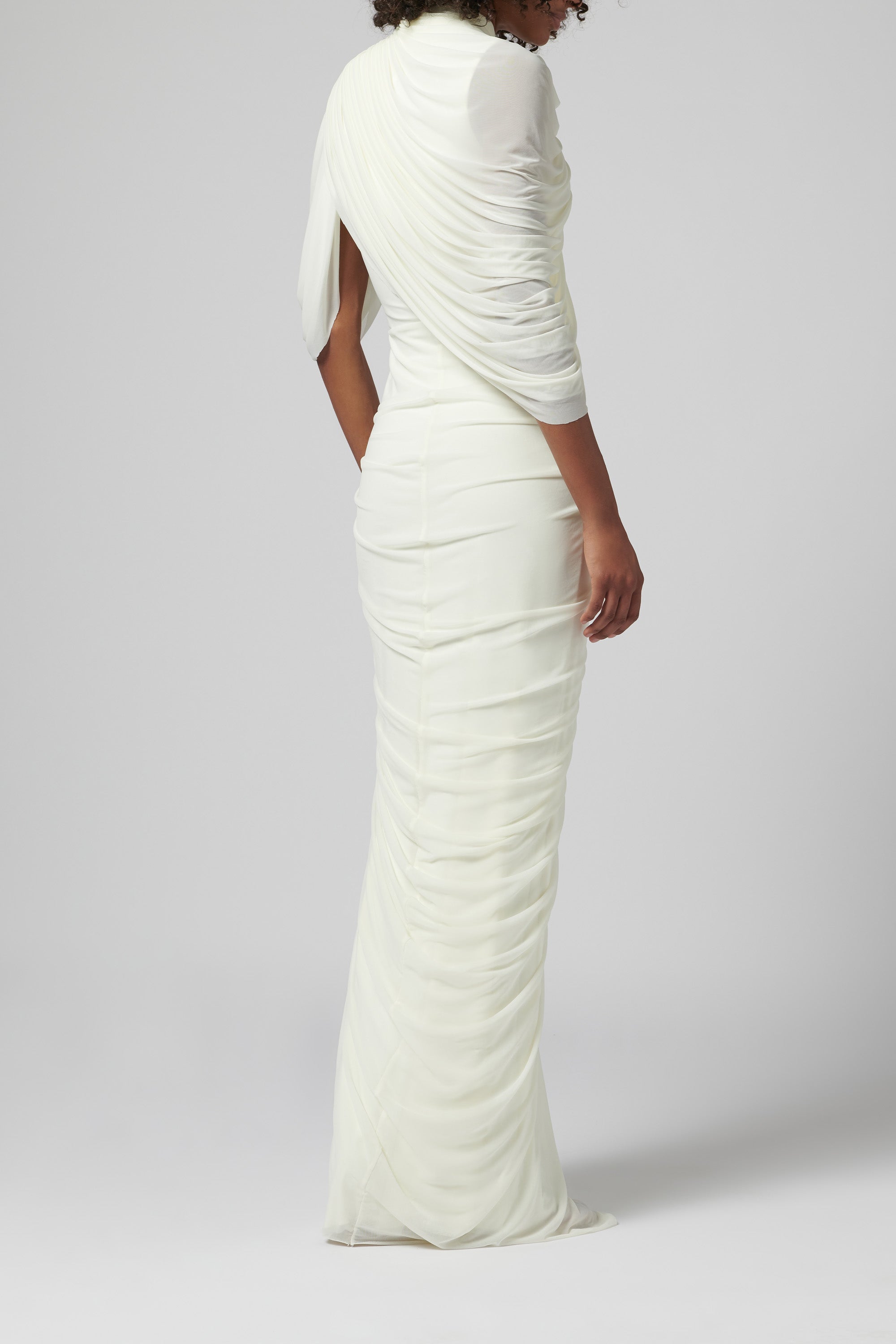 sweater dress plus size Deme by Gabriella The Ivanna Dress in White