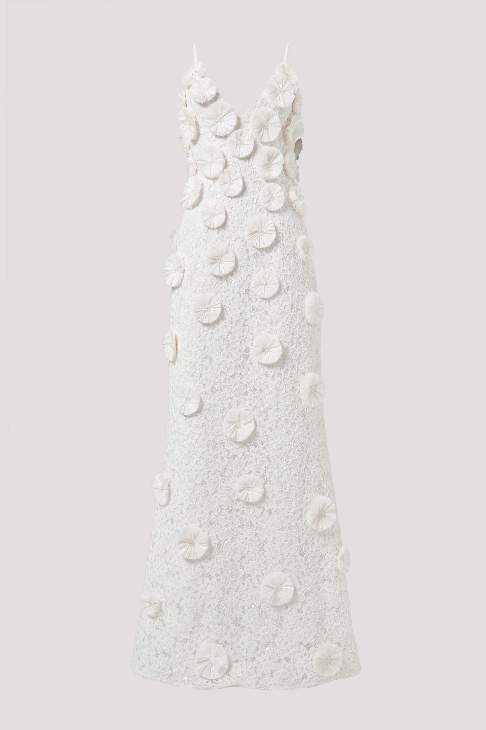 simkhai white sequin dress Simkhai White Maven Floral Raffia Gown
