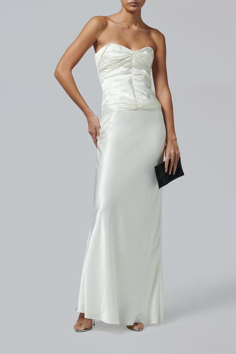 White Clementine Maxi Dress